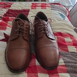 Cole Haan Brown Leather Derbys